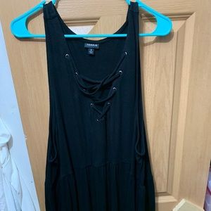 Torrid 4 edgy criss cross babydoll tank